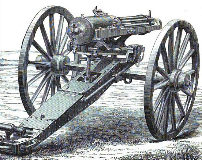 gatling-gun